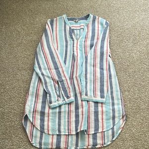 L.L. Bean linen tunic small